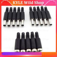 KYLE Wild Shop 9mm 14mm DC male female M F Power Plug 5.5x 2.1mm Male Female Jack Socket Adapter Connectors For DIY Projects Connector