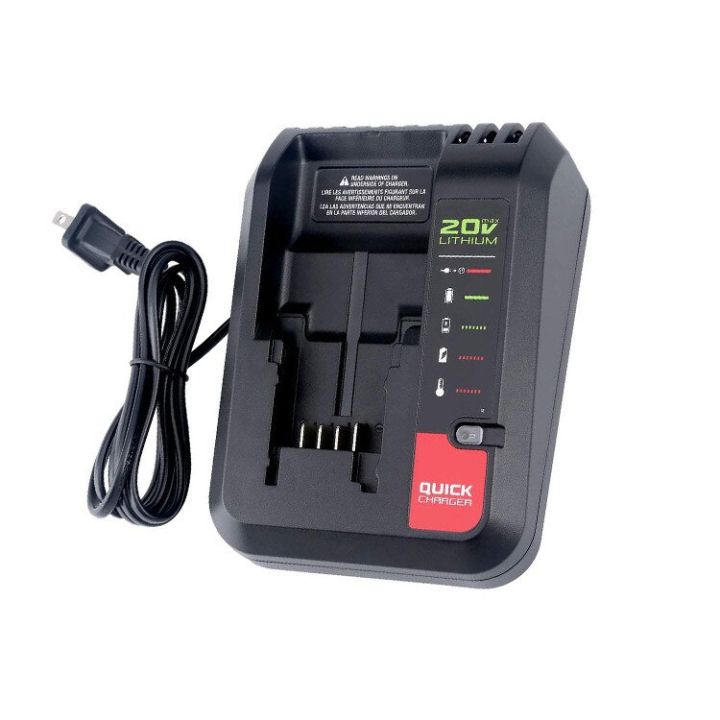 black decker L2AFC OPE 20v max lithium ion fast charger