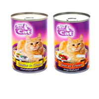 อาหารแมว Catty Cat Canned Food 6x400 G in Gravy อาหารแมวในเกรวี่