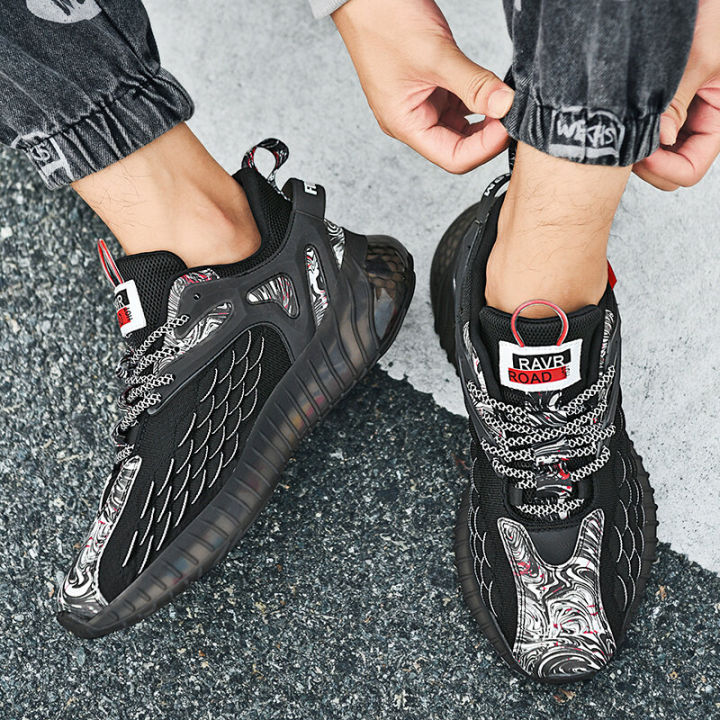 รองเท้ากีฬาที่มีน้ำหนักเบา-tonda-รองเท้าวิ่งสำหรับผู้ชายเดินรองเท้าออกกำลังกายเพิ่มความสูงระบายอากาศกีฬาช็อกทนสำหรับผู้ชาย