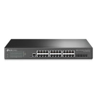 TP-Link TL-SG3428X JetStream 24-Port Gigabit L2+ Managed Switch with 4 10GE SFP+ Slots สวิตซ์ PoE