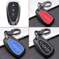 For Chevrolet New Malibu XL Equinox 4 Button Car Key Case Cover Auto Smart Key Shell Chain Accessories