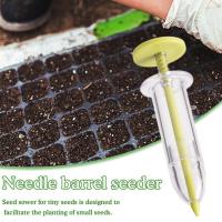 Needle Tube Seeder Hole Plate Seeder Seedling Raising Tools Seeder Manual Accessories Rapeseed Gardening X2D1