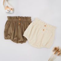 Autumn Spring Boy Shorts Corduroy Cute Girl Short Bloomers Newborn Briefs Diaper Cover Infant Panties Elastic Big PP Bread Pants