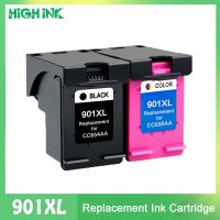 【Itian Pavilion】 Re ผลิต901XL เปลี่ยนตลับหมึกสำหรับ HP 901 Ink Officejet 4500 J4500 J4540 J4550 J4580 J4640 4680