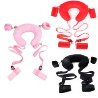 Split Leg Pillow  Bonadge Restraints Handcuffs Ankle Cuffs Slave Guide Fetish   For Woman Couples