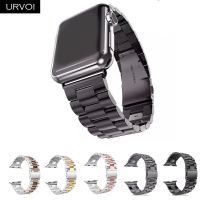 URVOI สายนาฬิกา Ultra Series 8 7 6 SE 5 4 3 2 Link สร้อยข้อมือสำหรับสายรัด Iwatch โลหะสแตนเลสสตีลเข็มขัด41 45Mm