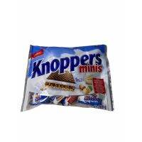 [โปรโมชั่นพิเศษ] KNOPPERS Minis Crispy เวอร์เฟอร์ รสนม สินค้านำเข้าจากมาเลเซีย 200g 1 แพค/บรรจุปริมาณ 200g     KM9.4083?ด่วน?