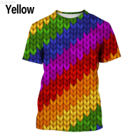 2023 NEW Mens Summer Lgbt 3d Printed Loose Short Sleeve T-shirt fashion