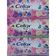 Khăn giấy thơm Cellox Rosy 2 lớp lốc 3 hộp