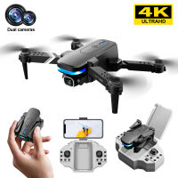 KY910มินิ Wi-Fi FPV พร้อม4K HD Dual 50x ซูมกล้องโหมดรักษาระดับความสูงการควบคุมแรงโน้มถ่วงบังคับวิทยุพับเก็บได้โดรน Quadcopter RTF