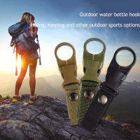 Molle Webbing กระเป๋าเป้สะพายหลังหัวเข็มขัด Carabiners แนบ Quickdraw ขวดน้ำแขวนผู้ถือกลางแจ้งตั้งแคมป์เดินป่าปีนเขา Accessories