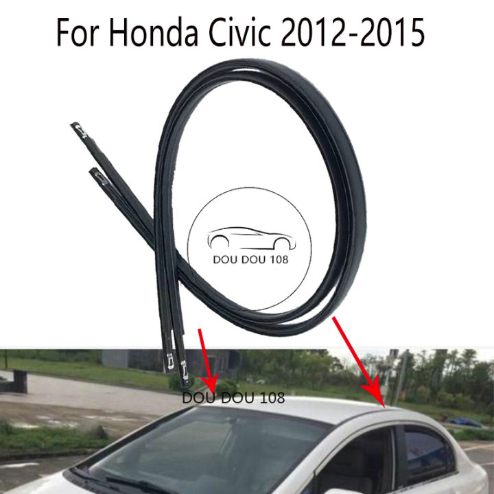 สำหรับฮอนด้าซีวิค2012-2013-2014-2015รถหลังคาแถบซีลรถหลังคาแถบยางหลังคายาง