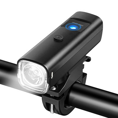 KUVN ไฟหน้าจักรยานพาวเวอร์แบงค์ไฟฉายมือจับ USB ชาร์จไฟ MTB ถนนขี่จักรยานไฮไลท์