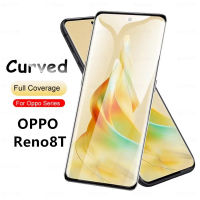 ฟิล์มกระจกนิรภัย ฟิล์มเต็มจอ OPPO Reno8T 5G ใส่เคสได้ ฟิล์มขอบดำ