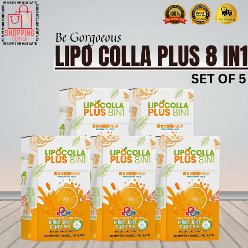 Lipo Colla Plus 8IN1 10 Sachets(SET 5) (Concentrated and effective for ...