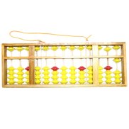 Chinese Abacus 13 Column Wood Hanger Big Size Non