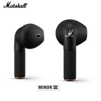 Marshall หูฟังTrue wireless Minor III In-Ear Headphones หูฟังไร้สายแบบ ของแท้ Black