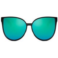 Fashion Butterfly Sunglasses ผีเสื้อแฟชั่นแว่นตา รุ่น 939-C5 (Green）