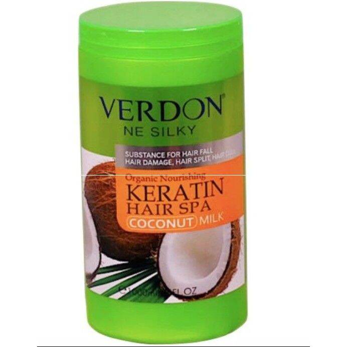 VERDON NE SILKY (COCONUT) 1000ml KERATIN HAIR SPA Lazada PH