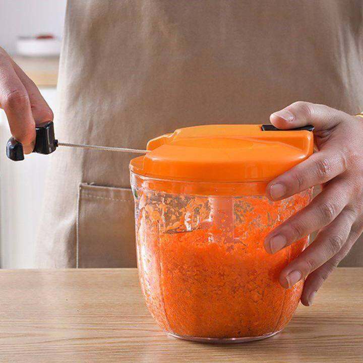 Hand-operated meat grinder, pepper stuffing mixer, hand-pulled