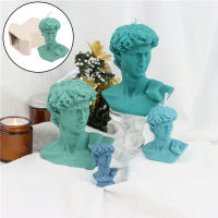 David Sculpture Candle Mold David Head Candle Mold Nordic David Candle Mold DIY Silicone Candle Mold Large Aromatherapy Candle Mold