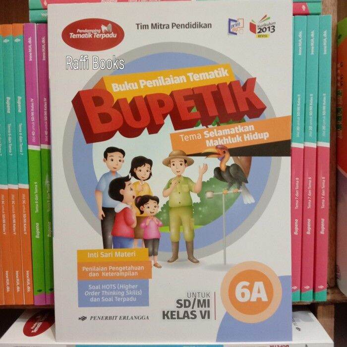 [READY] Buku Bupetik 6A Kelas 6 Sd/Mi K13 Revisi Erlangga - Buku ...