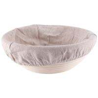 Proofing Basket Set of 2-10 Inch Oval, and 9 Inch Round+Premium Bread Lame and Slashing, the perfect Baking Bowl