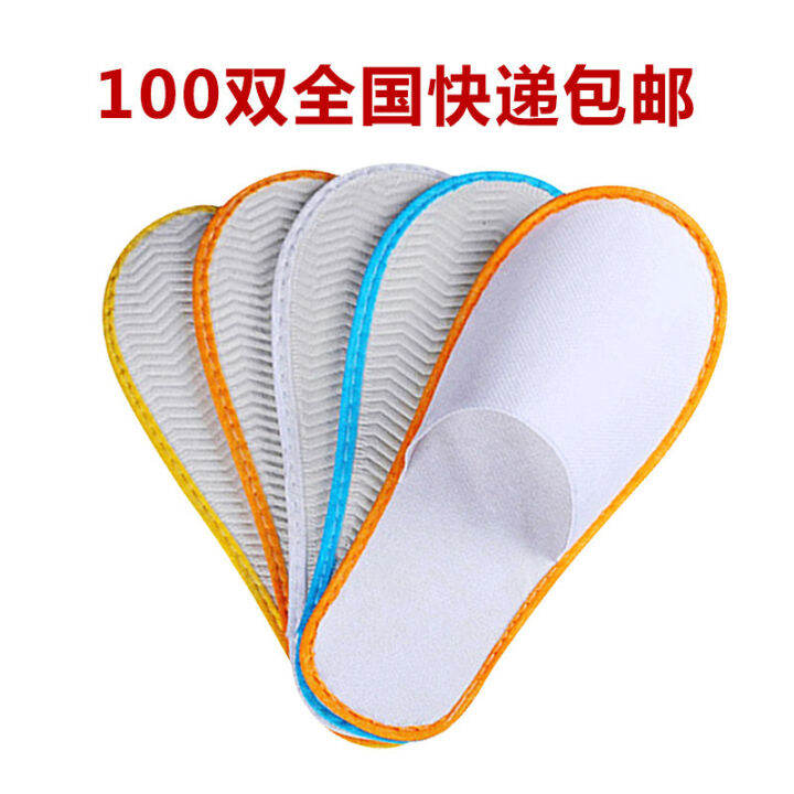 Disposable slippers hotel disposable goods hotel guest room disposable slippers Lazada
