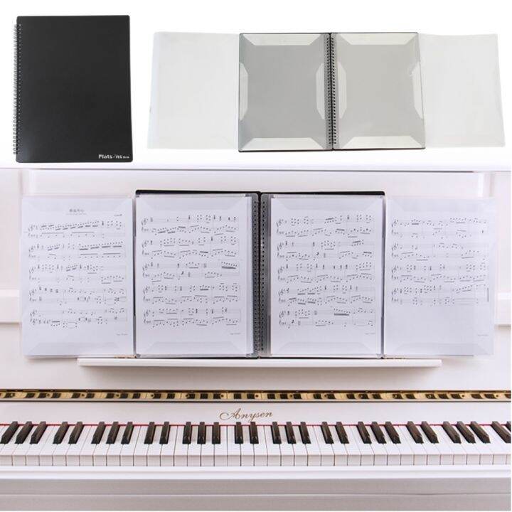 A4 Size Music Score Paper Sheet Note Folder 20 Pages File Music Book