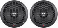 2 Rockford Fosgate PPS4-6 6.5" 4-Ohm Punch Car Audio MidRange MidBass Speakers