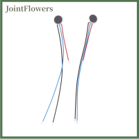 JointFlowers 5pcs 6x2.5mm 6025 MIC Capsule electrolled Condenser Microphone with Wire Length 7cm Airflow SENSOR nebulizer