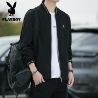 แจ็คเก็ตผู้ชาย Playboy ฤดูใบไม้ผลิและฤดูใบไม้ร่วงเทรนด์ใหม่ทุกการแข่งขันแจ็คเก็ตฤดูใบไม้ร่วงสบายๆ