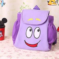 【LZ】✌▦  Pre-Kindergarten Brinquedo Saco De Armazenamento Conjunto Com Dora Explorer Mochila E Saco De Resgate