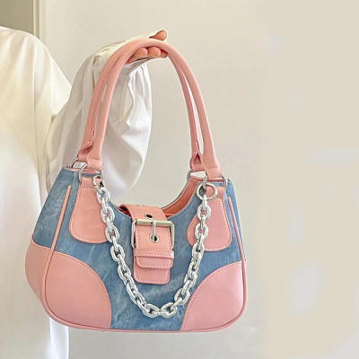 2023 Handbag Trends Designer Leather Handbags Canvas Shoulder Bags Splicing Crossbody Bags Luxury Chain Purses Womens Tote Bags 2023 Handbag Trends Free Shipping Handbags PU Leather Handbags Womens Shoulder Bags Designer Crossbody Totes