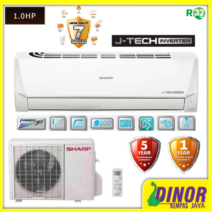 aircond sharp 1hp