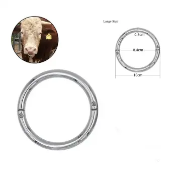 Flexible Veterinary Nose Ring Manufacturing Plastic Cattle Bull Nose Holder  - China Bull Holder, Bull Ring | Made-in-China.com