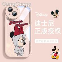 ❄✈ของขวัญ Disney ใหม่ Apple Pro 14สมับสนุนจากซิลิก้าเจล IPhone13/14 Promax เคสห่อหุ้ม12และของตกแต่ง