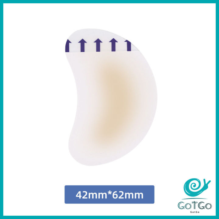 gotgo-พลาสเตอร์ซิลิโคนแปะเท้ากันกัด-ไฮโดรเจล-ราคาต่อ-1-ชิ้น-สปอตสินค้า-anti-wear-foot-artifact
