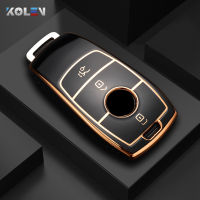 แฟชั่น TPU รถ Remote Key Case Cover Shell สำหรับ Mercedes Benz ACESG Class GLC CLE CLA GLB GLS W177 W205 W213 W222 X167 AMG-Zkeir