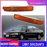 ใหม่สำหรับ Honda Accord SV4 CD5 CE1 CD6 1996-1997สีเหลืองอำพันกันชนโคมไฟหมอกแผ่นเรืองแสงไฟสัญญาณ