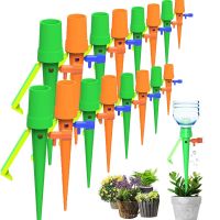 72/36/24/6pcs Auto Drip Irrigation System Automatic Watering Spike Garden Plants Flower Indoor Outdoor Waterers Bottle Dripper Watering Systems  Garde