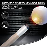 1Pcs Pool Cues,57Inch Cue Sticks Maple Wood Billiard Cue Sticks Cue Stick for Professional Billiard Players