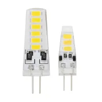 【⊕Good quality⊕】 gaqiugua6 หลอดไฟ Led G4ขนาดเล็ก Dc 12V 3W 5W Smd 5733ไฟโคมไฟ Led G4ลำแสง360มุมเปลี่ยน G4ฮาโลเจนสำหรับ Lampu Gantung Kristal 10ชิ้น