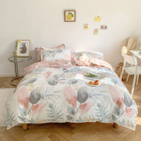 Leaves Plants Girl Boy Bed Cover Set Kid Boy Girl Duvet Cover Child Bed Sheets And Pillowcases Comforter Bedding Set 61078