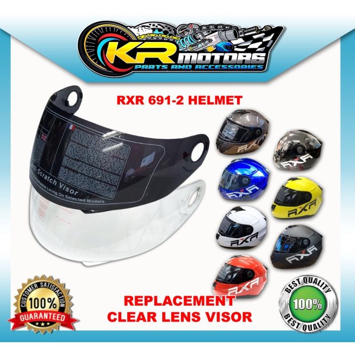 RXR Helmet Lens Visor Full Face fit for 691A 6912 6915 6916 Lazada PH