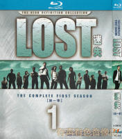 Genuine BD HD American thriller adventure TV series lost season 1-6 Blu ray disc 18DVD