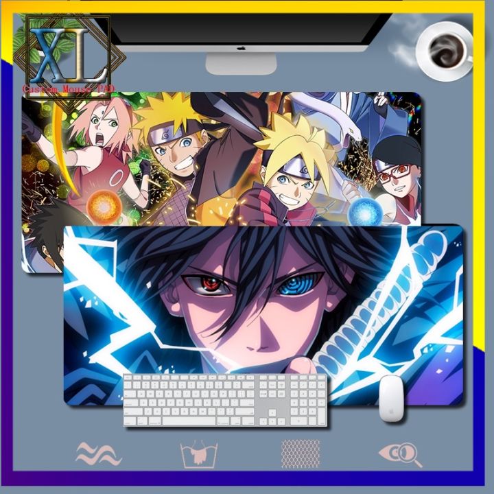 70x30CM Style 7 Japanese Anime Naruto Large Gaming Keyboard Computer Mouse  Pad