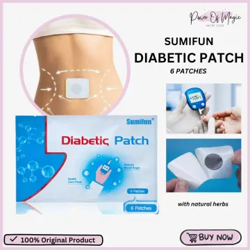 6PCS Diabetic Patch to Stabilizes Blood Sugar Level and Lower Blood Plaster  Hypoglycemic Patch 