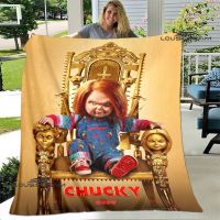 【CW】☂  Horror movie Cult of Chucky printing warm soft and comfortable travel birthday gift